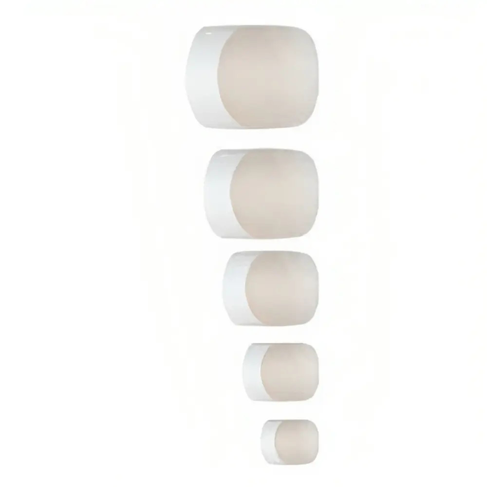 LUNA Luna Short French Nails, Natural & White | LU34041,LU30582 - Beauty & Personal Care - Lebanon