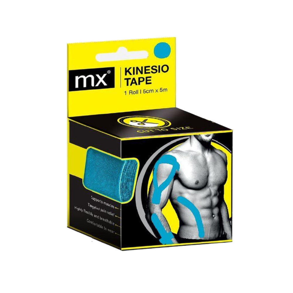 Medinox MX Kinesiology Tape - Cyan | MX79001 - Beauty & Personal Care - Lebanon