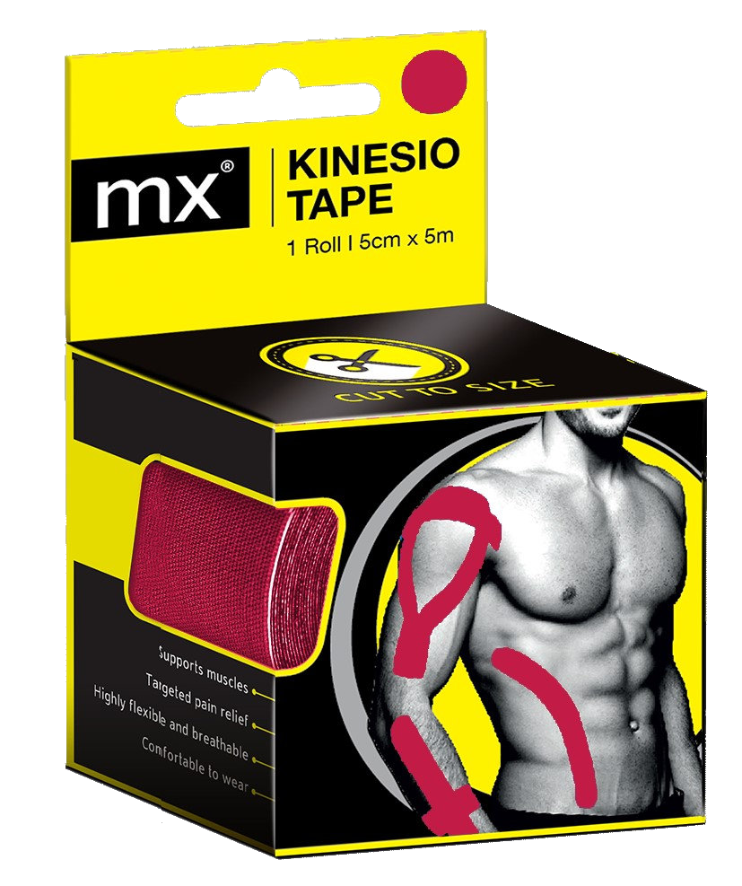 Medinox MX Kinesiology Tape - Pink | MX79011 - Beauty & Personal Care - Lebanon