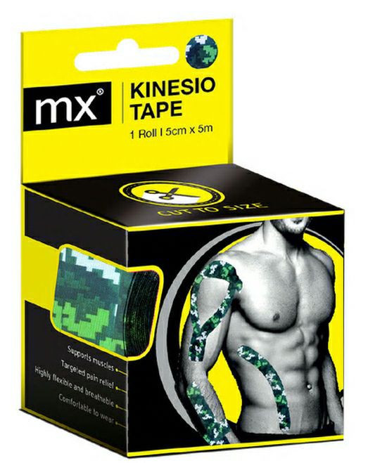 Medinox MX Kinesiology Tape - Camouflage | MX79081 - Beauty & Personal Care - Lebanon