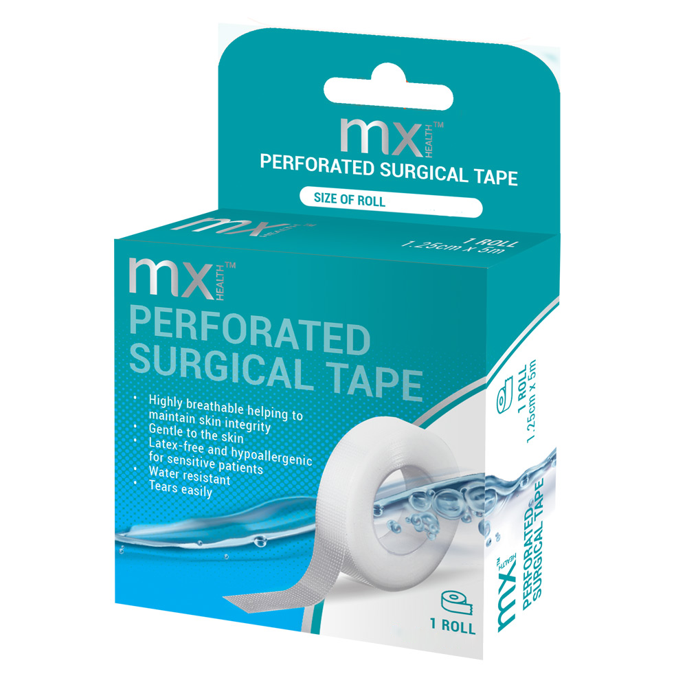 Medinox MX Health Microporous Tape - 1.25cm x 5m | MX79312 - Beauty & Personal Care - Lebanon