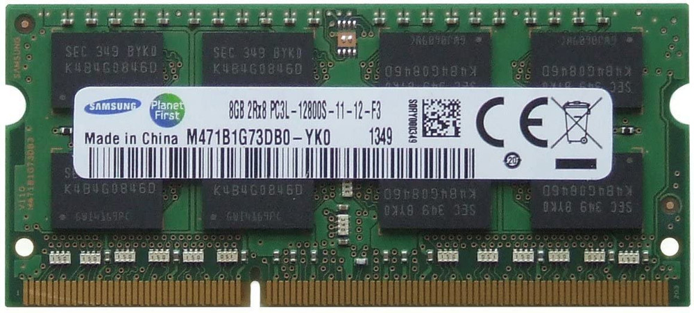 Samsung Samsung RAM For laptop 8GB DDR3 1600MHz SO-DIMM - Computers & Tech - Lebanon