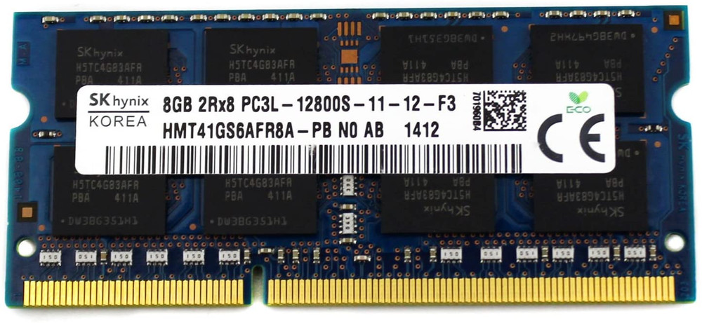SK hynix Used - Hynix 8GB DDR3 Memory SO-DIMM 204pin PC3L-12800S 1600MHz HMT41GS6AFR8A-PB - Other - Lebanon