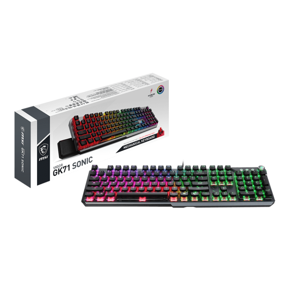 MSI MSI Vigor GK71 Sonic - Red Switches | GK71 - Computers & Tech - Lebanon