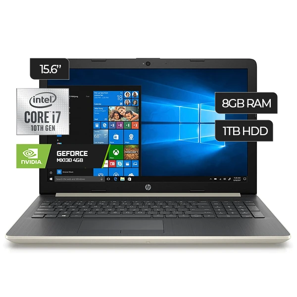 HP LAPTOP HP 2020 15-Da2211 I7-10510U 1TB 8GB FHD Nvidia GeForce Mx130 4GB - Computers & Tech - Lebanon