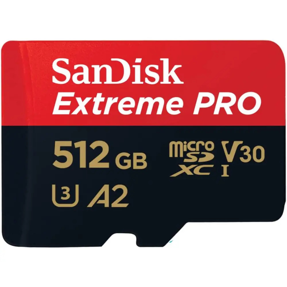 SanDisk SanDisk Extreme Pro MicroSD UHS I Card 512GB | SDSQXCD-512G-GN6MA - Computers & Tech - Lebanon