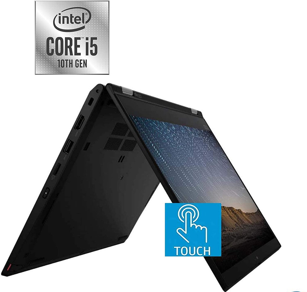 Lenovo Lenovo ThinkPad L13 Yoga 2020 Newest 2 in 1 Laptop I 13.3" FHD IPS Touch I 10th Gen Intel Quad-Core i5-10210U I 8GB DDR4 256GB PCIe SSD I Backlit KB FP Win 10 - Computers & Tech - Lebanon