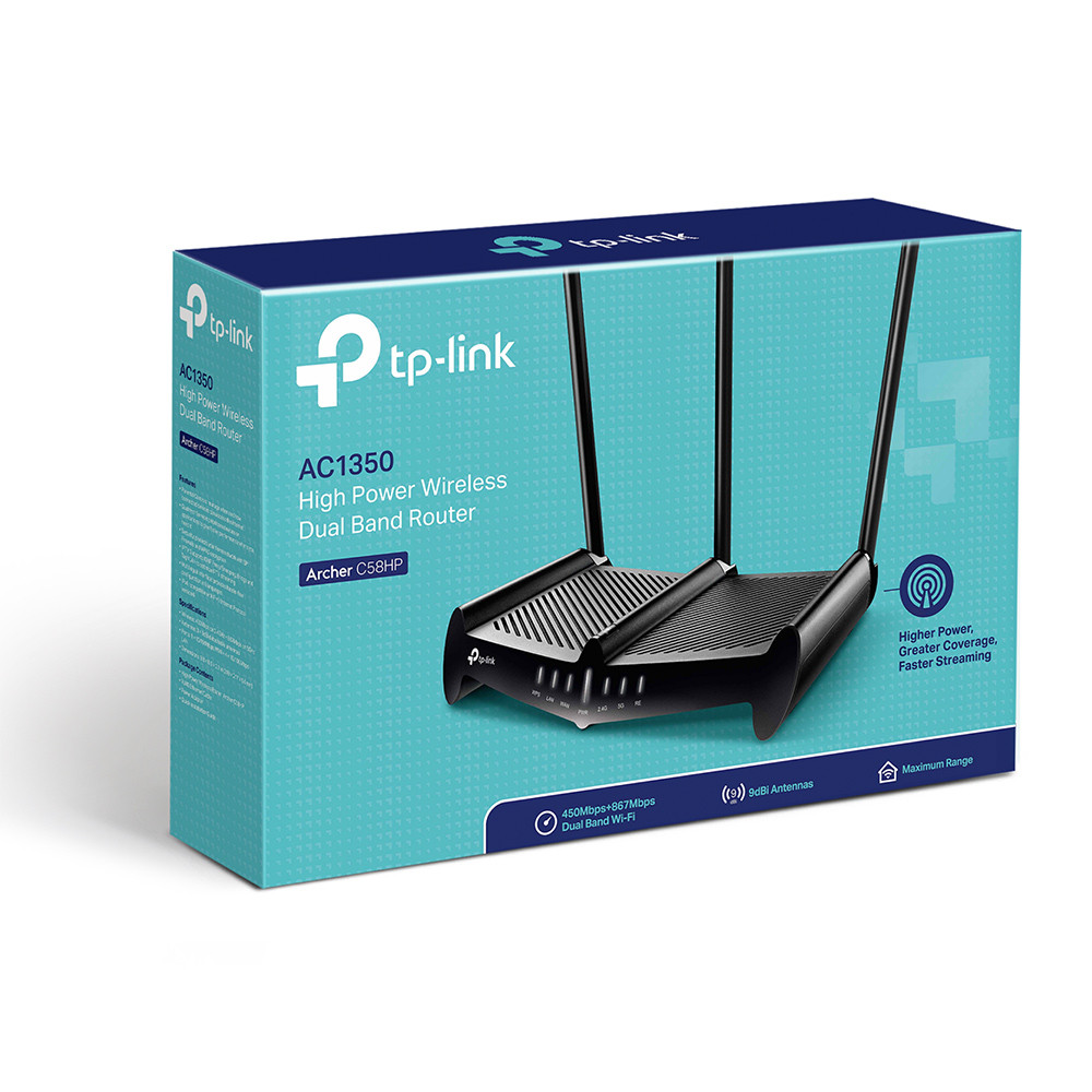 TP-Link TPLINK Archer C58HP Nuevo AC1350 High Power Wireless Dual Band Router - Networking - Lebanon