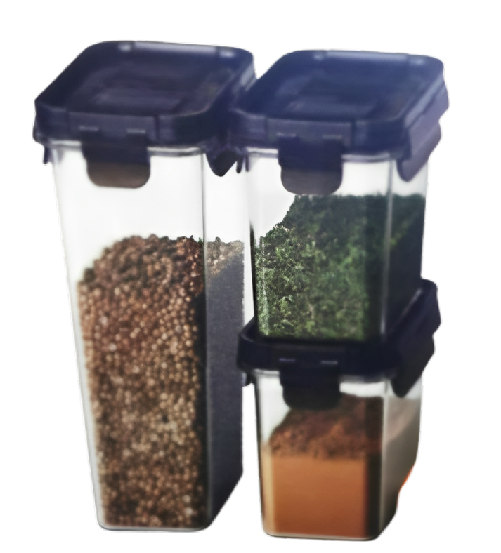 LocknLock LocknLock 3 Pieces Modular Spice Kit | HTE572FS3 - Home & Kitchen - Lebanon