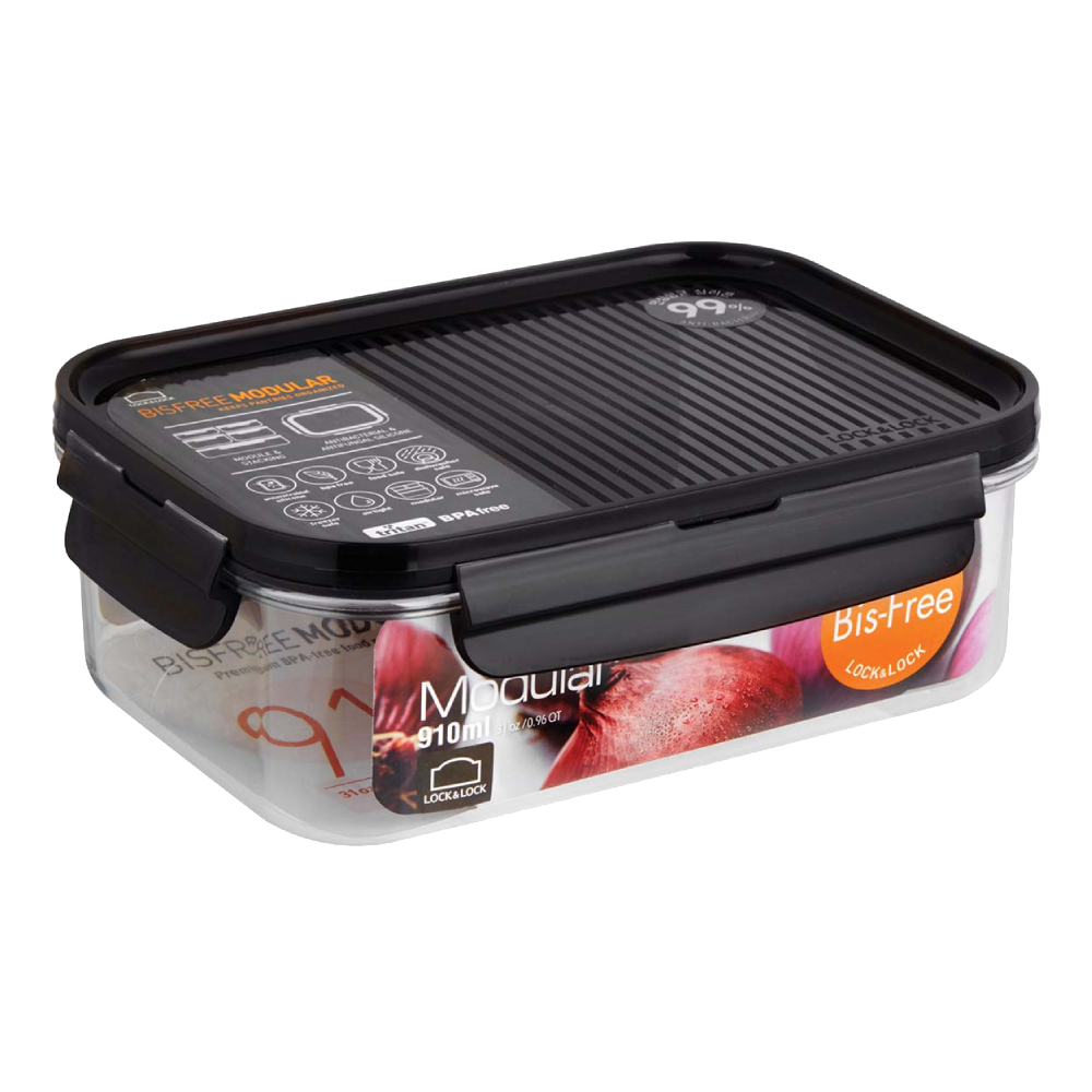 LocknLock LocknLock 910ml Bisfree Modular RECT Container | LBF404 - Home & Kitchen - Lebanon