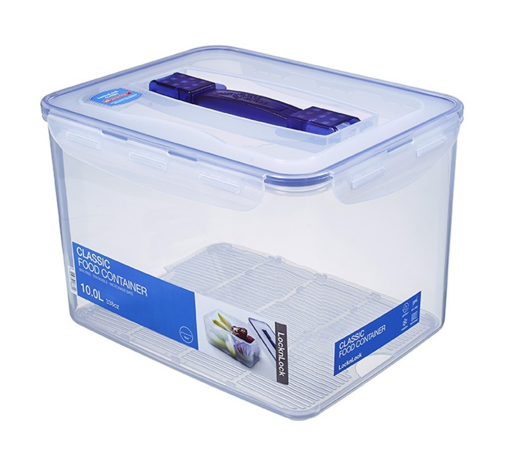 LocknLock LocknLock 10L Classic Airtight Food Container with Handle | HPL886 - Home & Kitchen - Lebanon