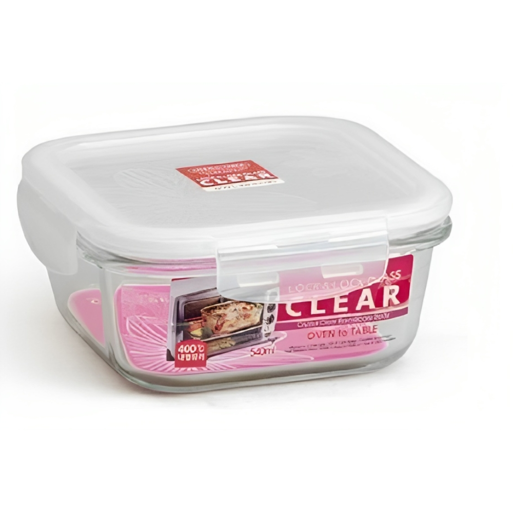 LocknLock LocknLock 540ML Clear Glass Container | LLG205 - Home & Kitchen - Lebanon