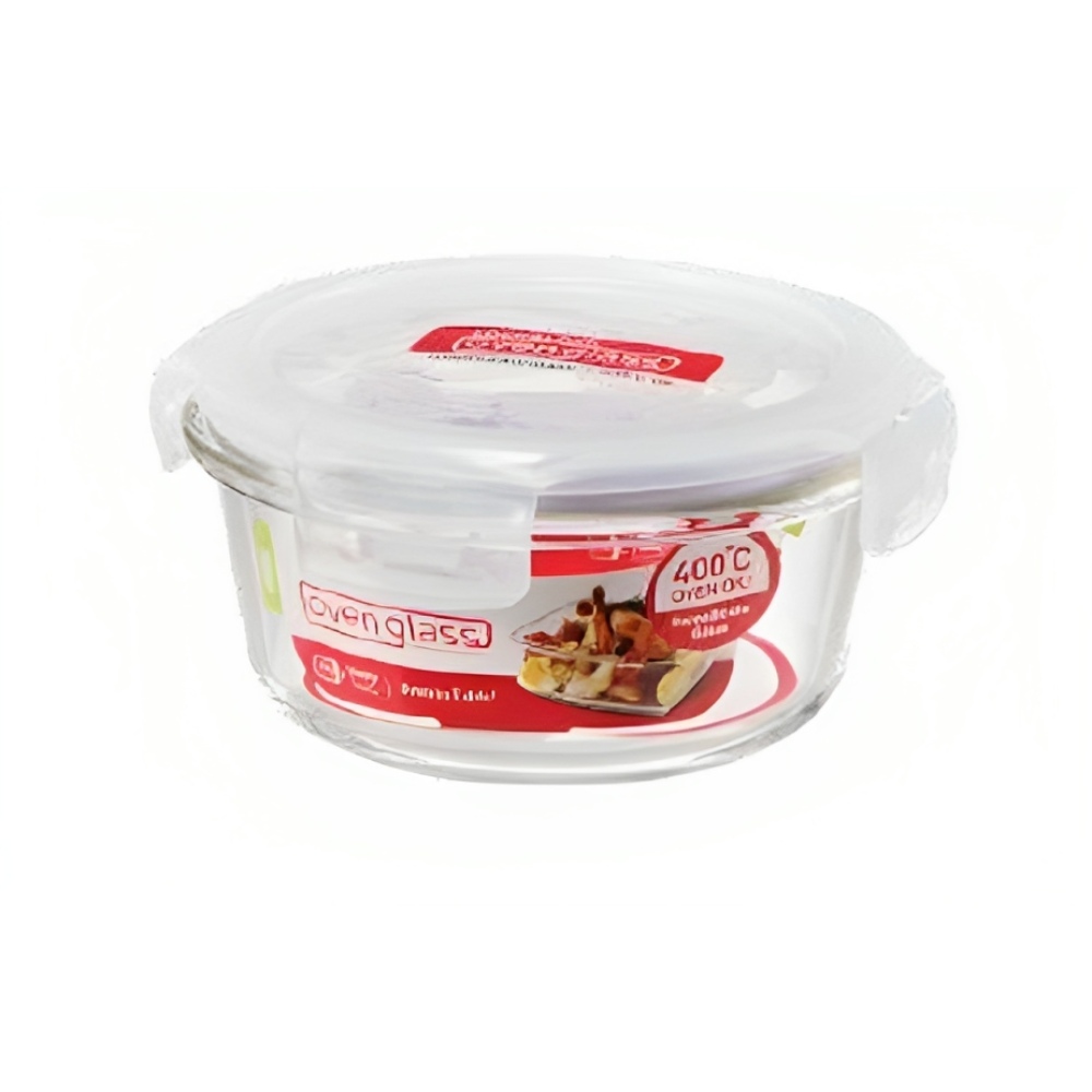 LocknLock LocknLock 380ML Euro Glass Container | LLG821 - Home & Kitchen - Lebanon