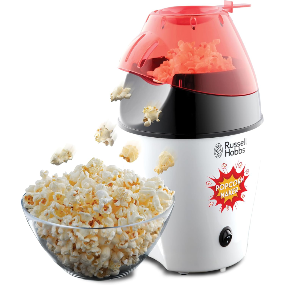 Russell Hobbs Russell Hobbs Fiesta Popcorn Maker 1200W | 24630-56 - Home & Kitchen - Lebanon