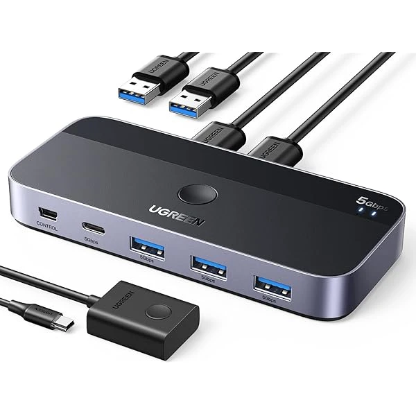 UGREEN UGREEN 2 In 4 Out USB 3.0 Switch Box | CM662 | 15705 - Computers & Tech - Lebanon