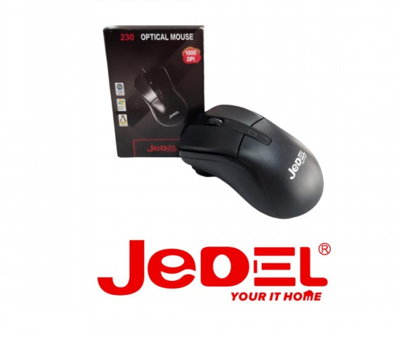 Jedel Jedel 230 Wired Optical Mouse - Computers & Tech - Lebanon