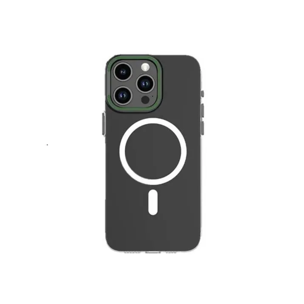 Green Lion Green Lion Lens Stand Magsafe Case for iPhone 15 Pro Max - Clear | GNLENST15PMCL - Phones & Wearables - Lebanon