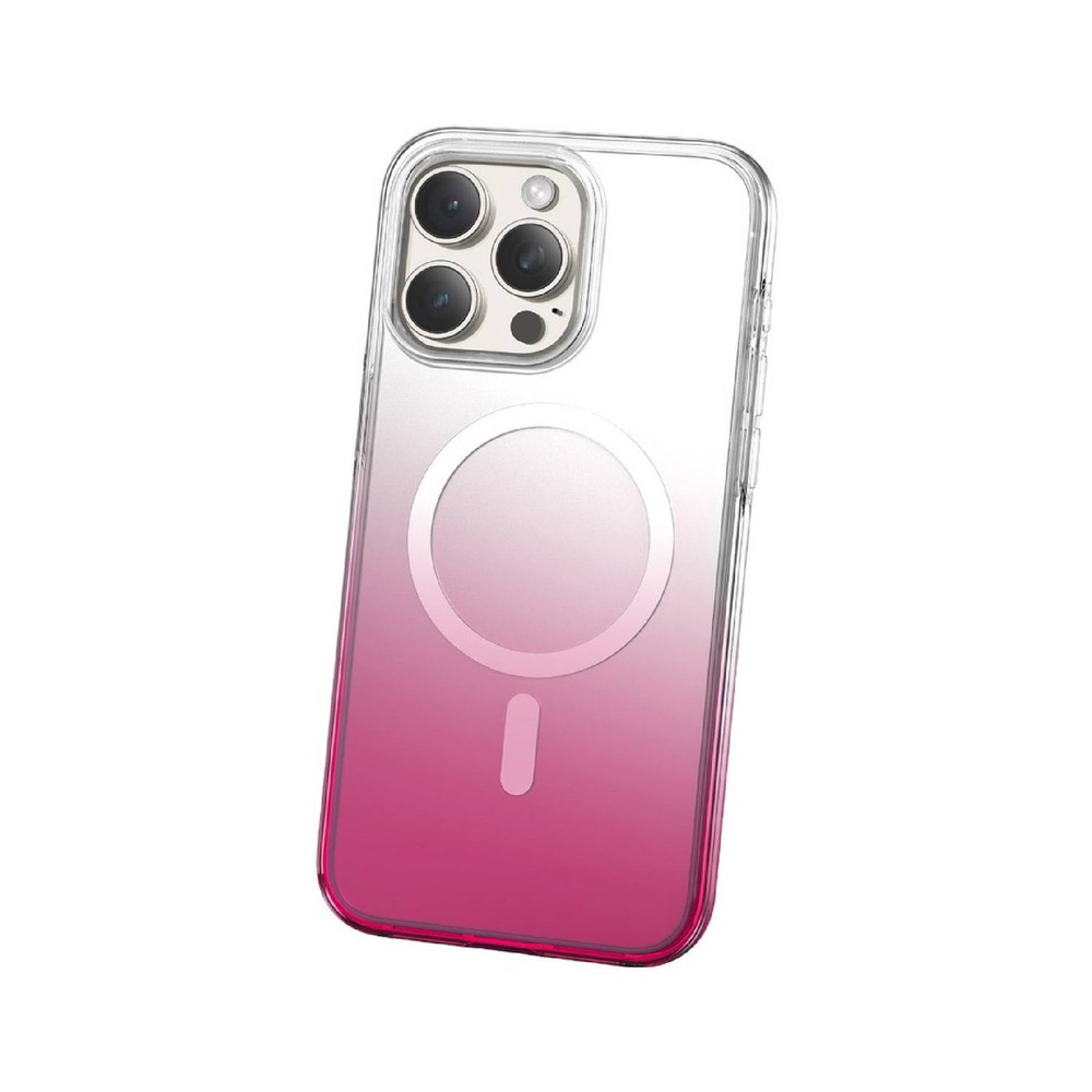 Green Lion Green Lion Gradient Magsafe Case for iPhone 15 Pro - Pink | GNGRDMAG15PPK - Phones & Wearables - Lebanon