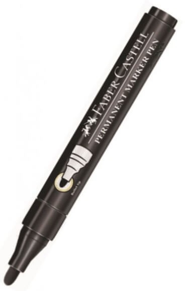 undefined Faber Castell Permanent Marker Bullet TIp 1585 - Black - Other - Lebanon