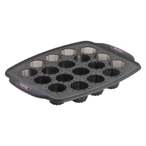 Tefal Tefal Crispybake Silicone 18 Mini Canneles 29x21cm | J4171214 - Home & Kitchen - Lebanon