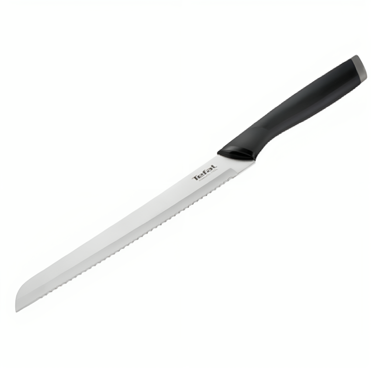 Tefal Tefal Comfort Touch - Bread Knife 20cm + Cover | K2213404 - Home & Kitchen - Lebanon