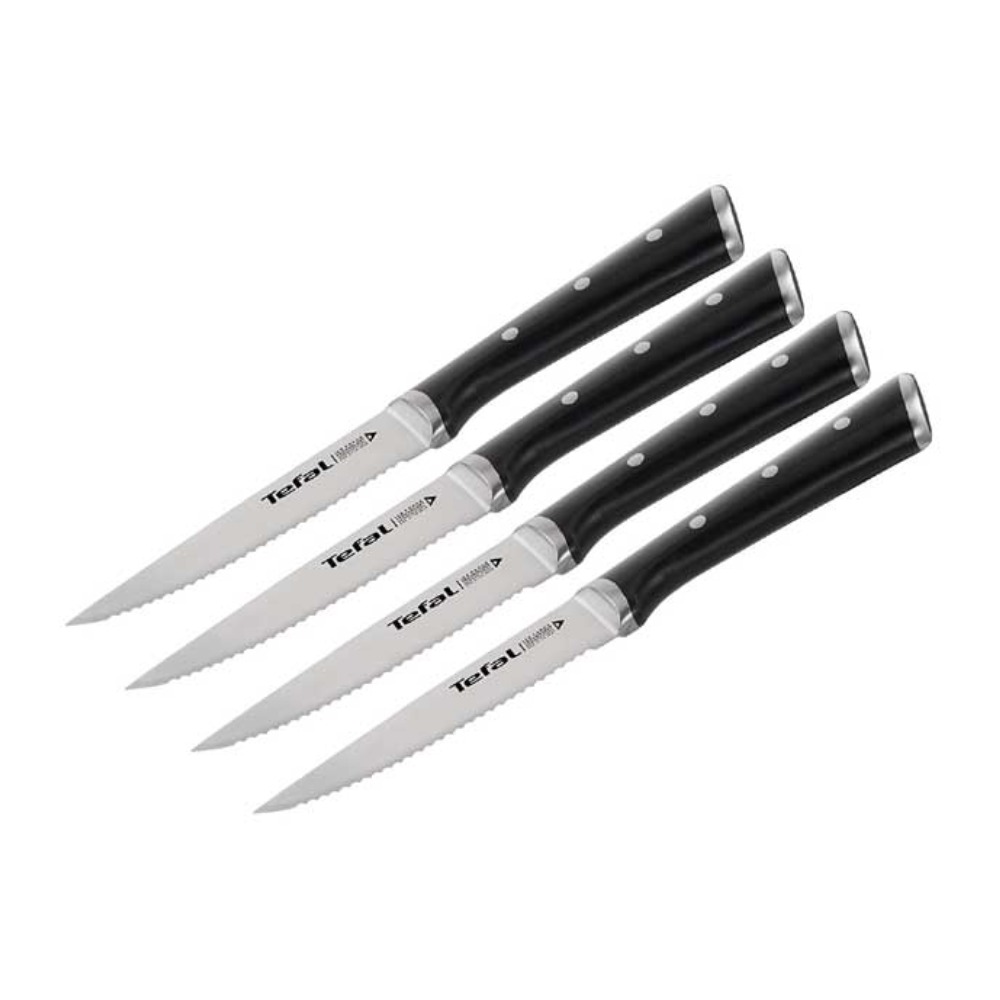 Tefal Tefal Ice Force-Set of 4 Steak Knives 11cm | K232S414 - Home & Kitchen - Lebanon
