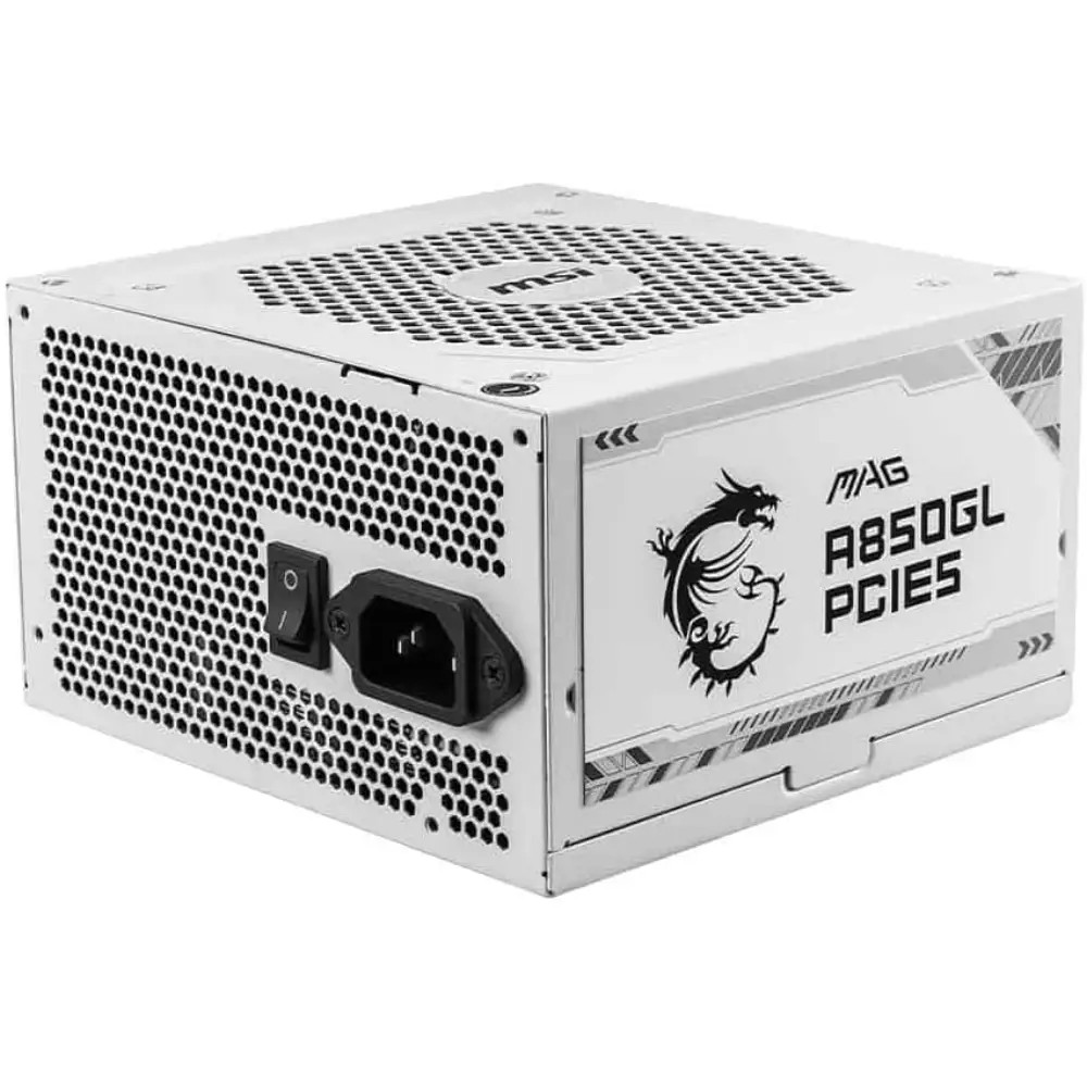 MSI MSI MAG A850GL PCIE5 850W Full modular Power Supply, white | 306-7ZP8A24-CE0 - Computers & Tech - Lebanon