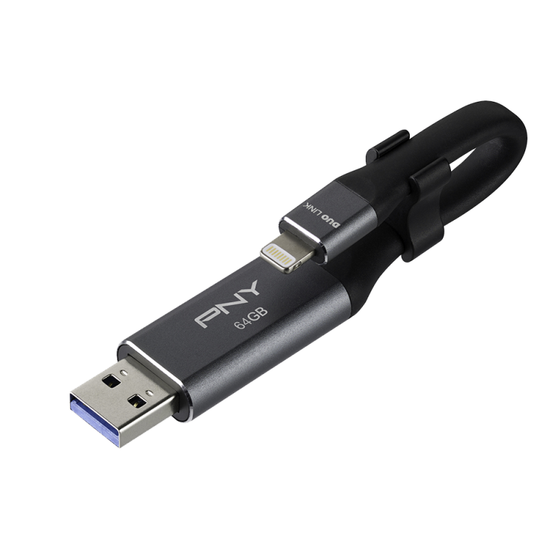 PNY PNY Duo-Link 3.0 for Apple devices Cable Design 64GB - Computers & Tech - Lebanon