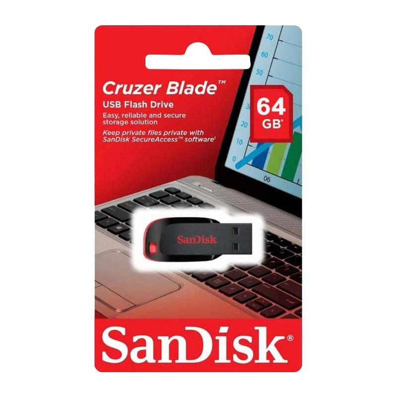 SanDisk SanDisk Cruzer Blade 64GB Flash Drive - Computers & Tech - Lebanon