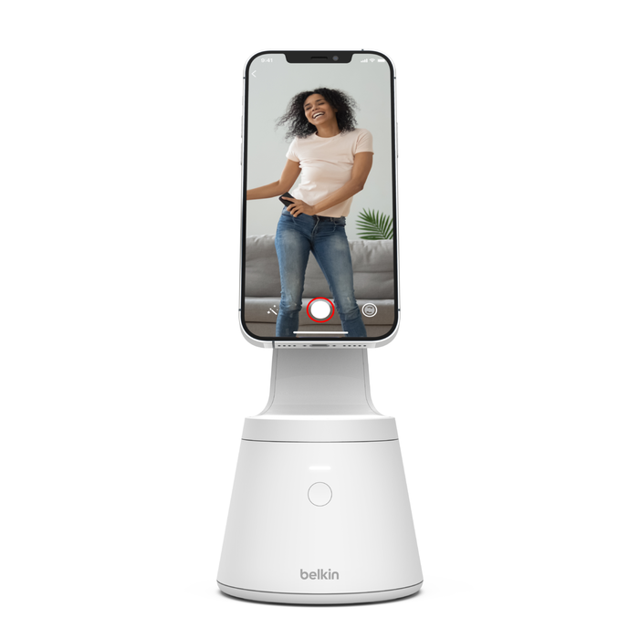 Belkin Belkin Magnetic Phone Mount with Face Tracking For iPhone 13 and iPhone 12 Series , White | MMA001BTWH - Phones & Wearables - Lebanon