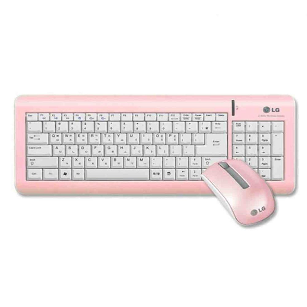 LG LG MKS-700 Wireless Desktop Keyboard - Pink - Computers & Tech - Lebanon