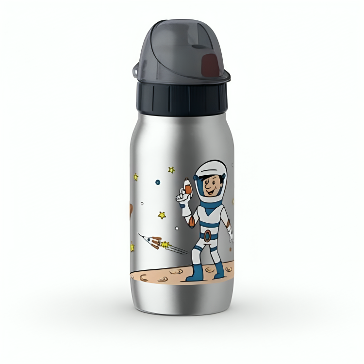 Tefal Tefal Iso2go ISO Steel - Decor Astronaut 0,35L SST | K3180112 - Home & Kitchen - Lebanon