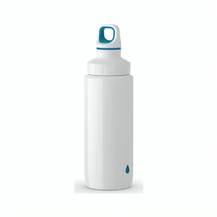 Tefal Tefal Drink2go Light Steel- Drop Blue 0,6L White Screw Lid | K3194312 - Home & Kitchen - Lebanon