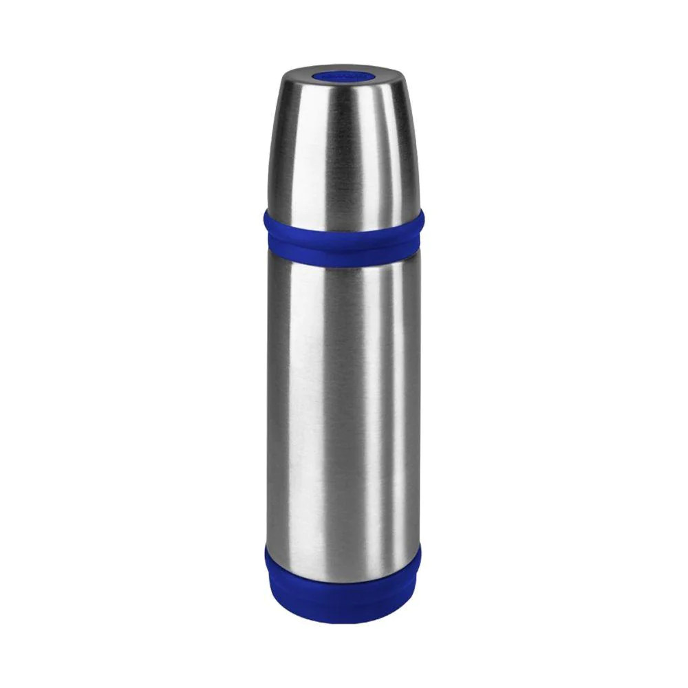 Tefal Tefal Captain Vacuum Flask Stainless Steel 500ml,Blue | K3062514 - Home & Kitchen - Lebanon