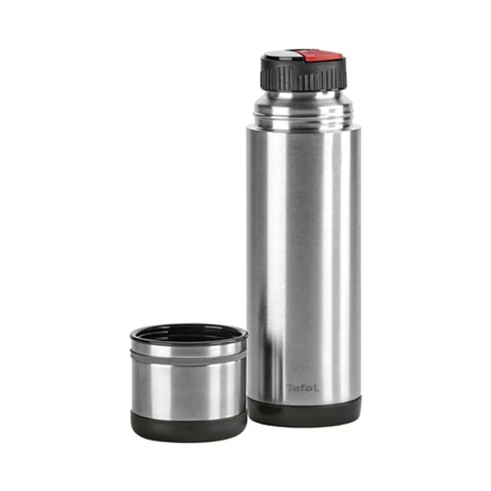 Tefal Tefal Mobility Vacuum Flask Stainless Steel Black 700 Ml , Black | K3061314 - Home & Kitchen - Lebanon