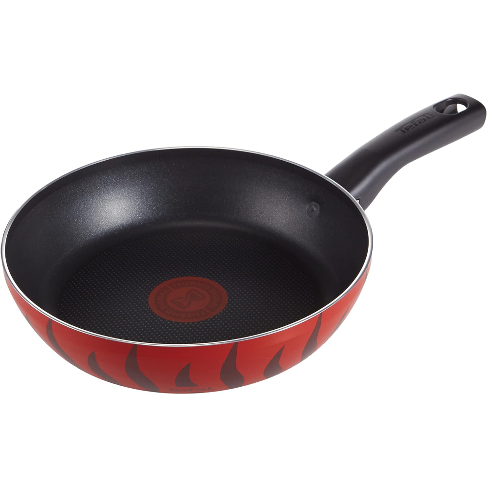 Tefal Tefal G6 Tempo Flame 20 cm Frypan, Non-stick, Red, Aluminium | C3040283 - Home & Kitchen - Lebanon