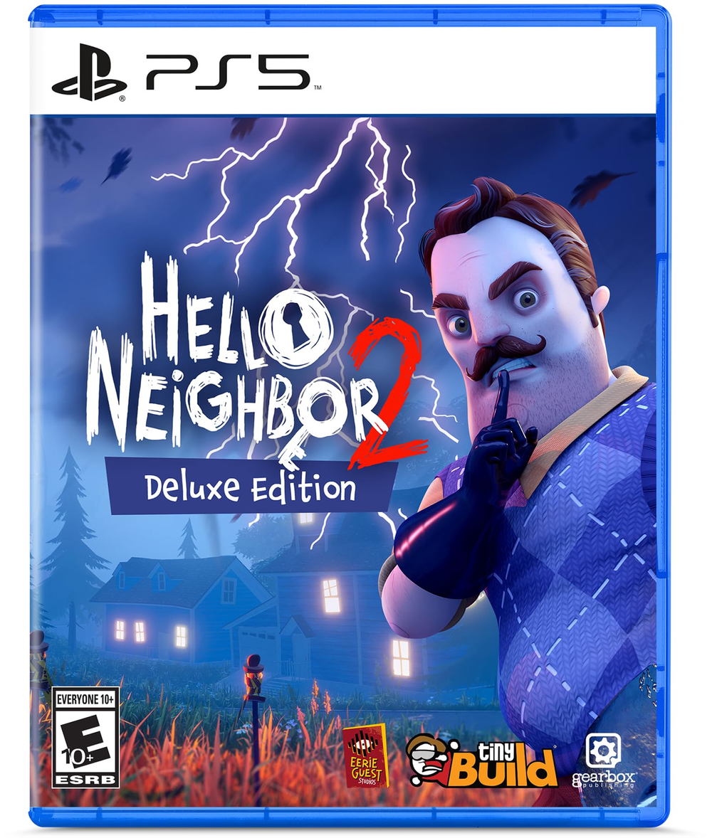 PlayStation PS5 Hello Neighbor 2 Deluxe Edition DVD - Gaming - Lebanon