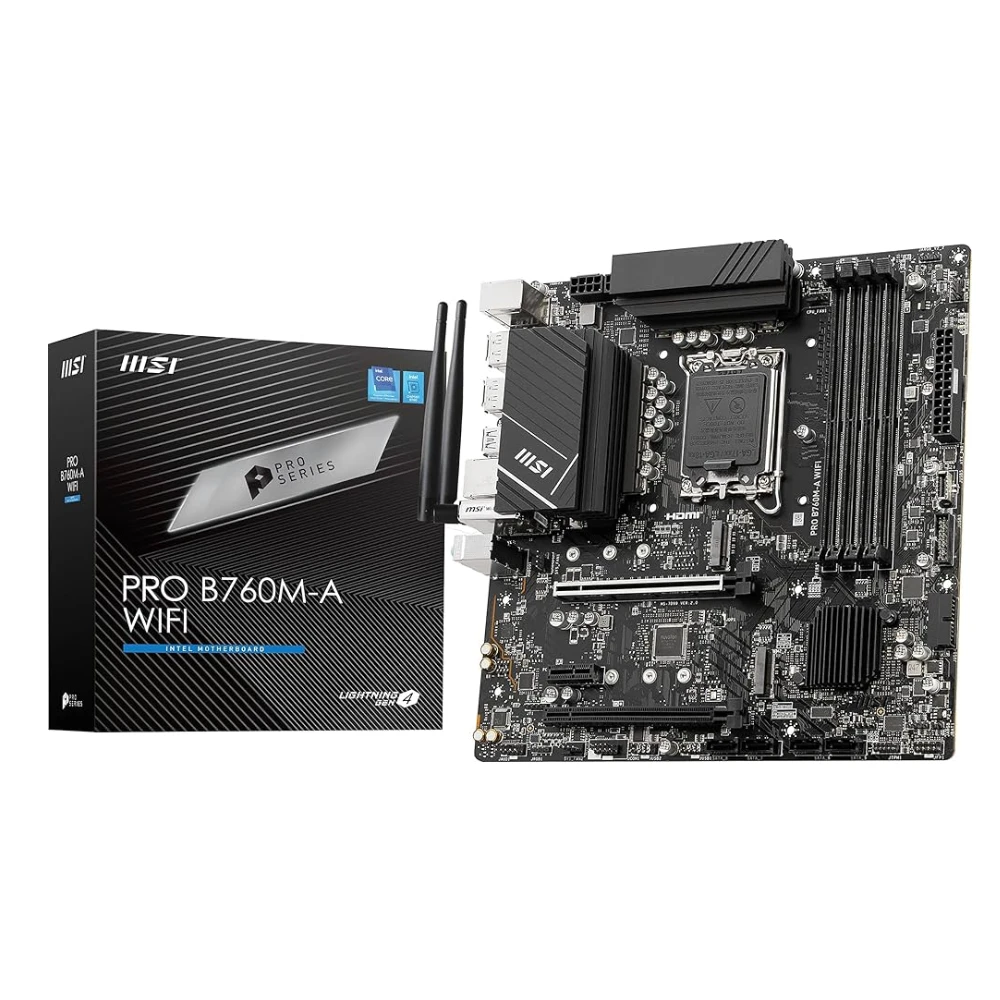 MSI MSI Pro B760M-A WiFi DDR5 Motherboard - Computers & Tech - Lebanon