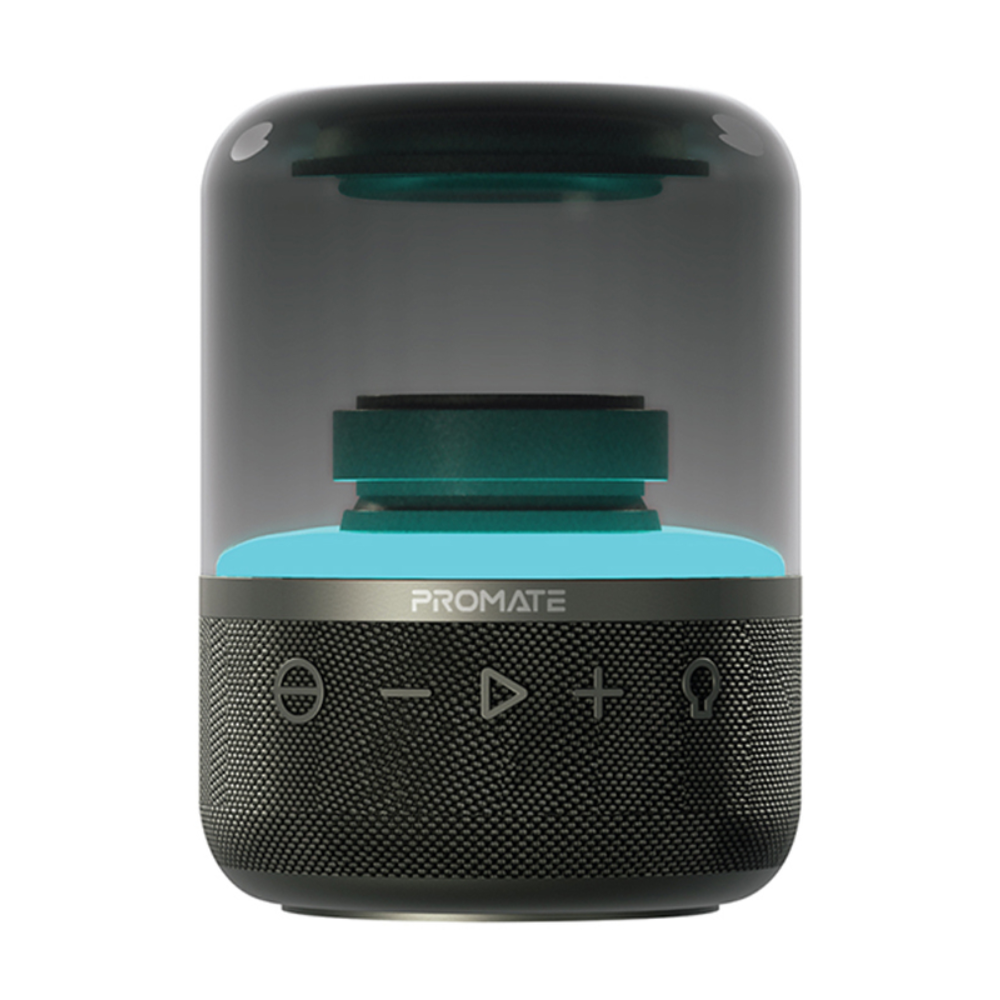 Promate Promate LumiSound 360° Surround Sound Speaker Black | Glitz.Black - Computers & Tech - Lebanon