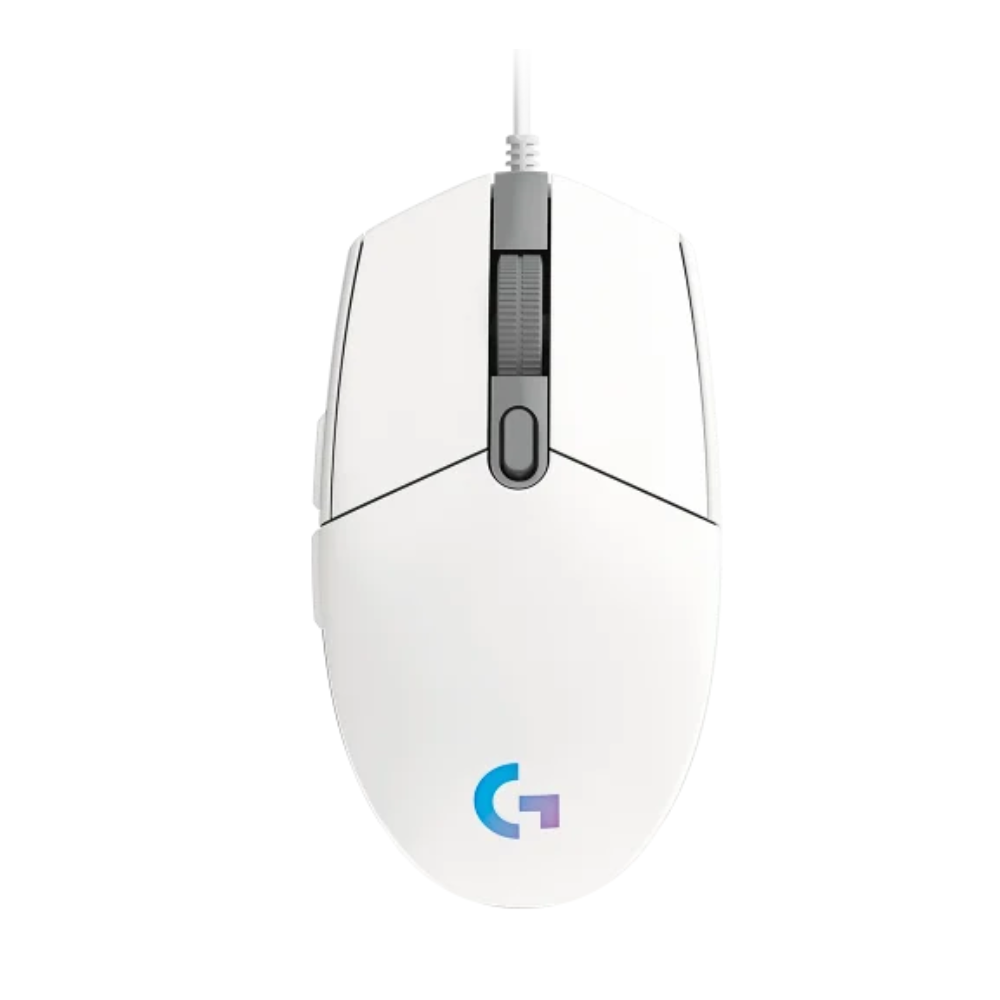 Logitech Logitech G102 Lightsync Gaming Mouse - White | G102 - Computers & Tech - Lebanon