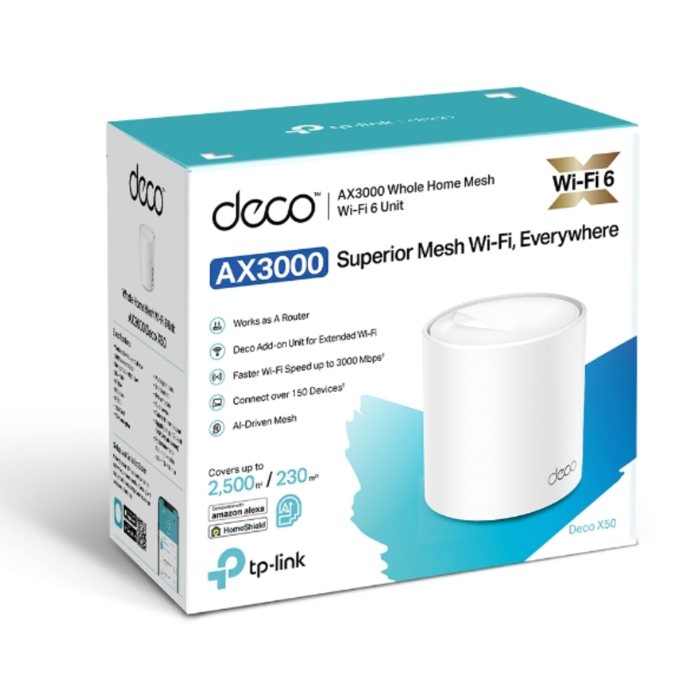 TP-Link TPLink Deco X50 1 Pack AX3000 Whole Home Mesh WiFi 6 - Networking - Lebanon