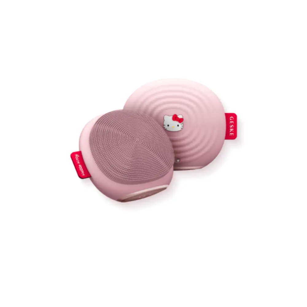 Geske Geske Hello Kitty Sonic Facial Brush , 4 in 1 , Pink - Beauty & Personal Care - Lebanon