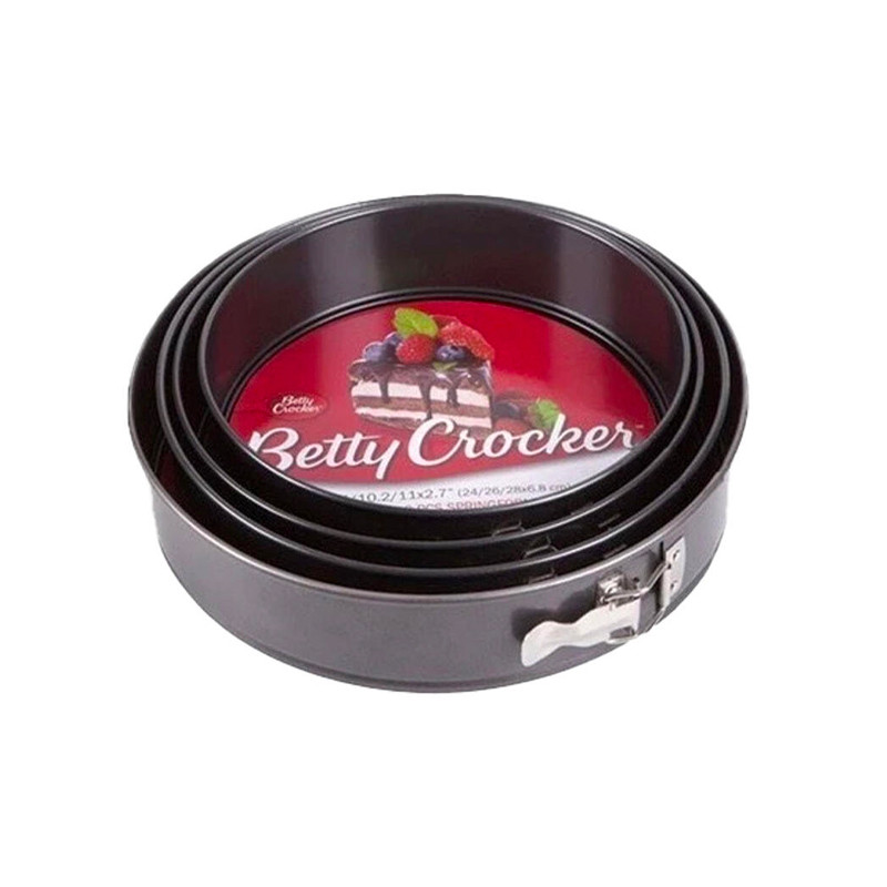 Betty Crocker Betty Crocker Springfoam Pan - 3 Pieces | BC1057 - Home & Kitchen - Lebanon
