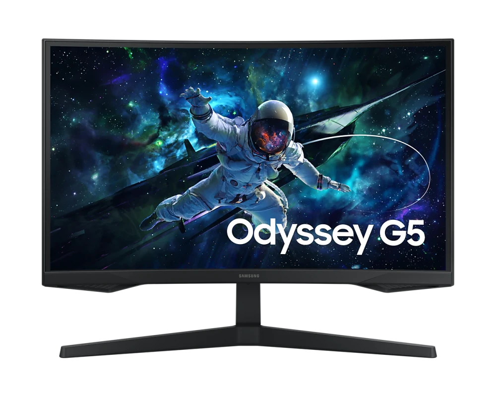 Samsung Samsung 27" Odyssey G5 G55C QHD 165Hz Curved Gaming Monitor | LS27CG552 - Computers & Tech - Lebanon