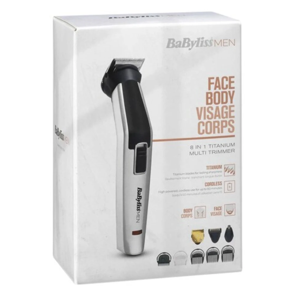 BaByliss BaByliss 8-in-1 Rechargeable Grooming | MT726E - Beauty & Personal Care - Lebanon