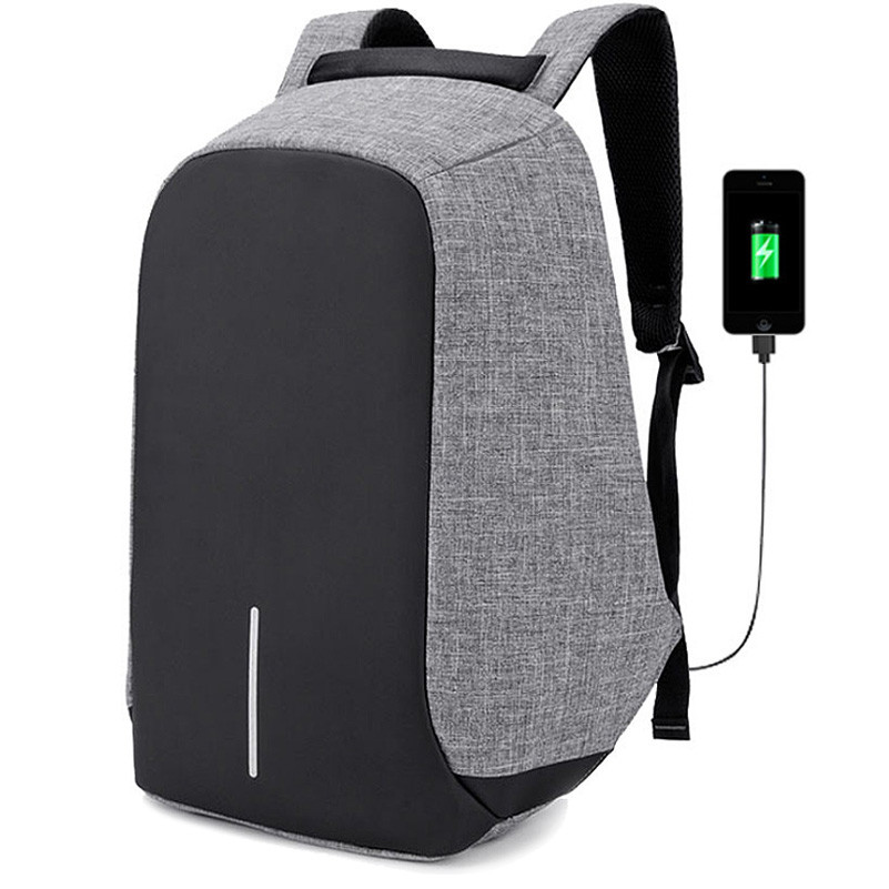 undefined Kingslong Backpack Anti-Theft Multi-Purpose Fits up to 15.6 - Grey - Sports & Outdoors - Lebanon