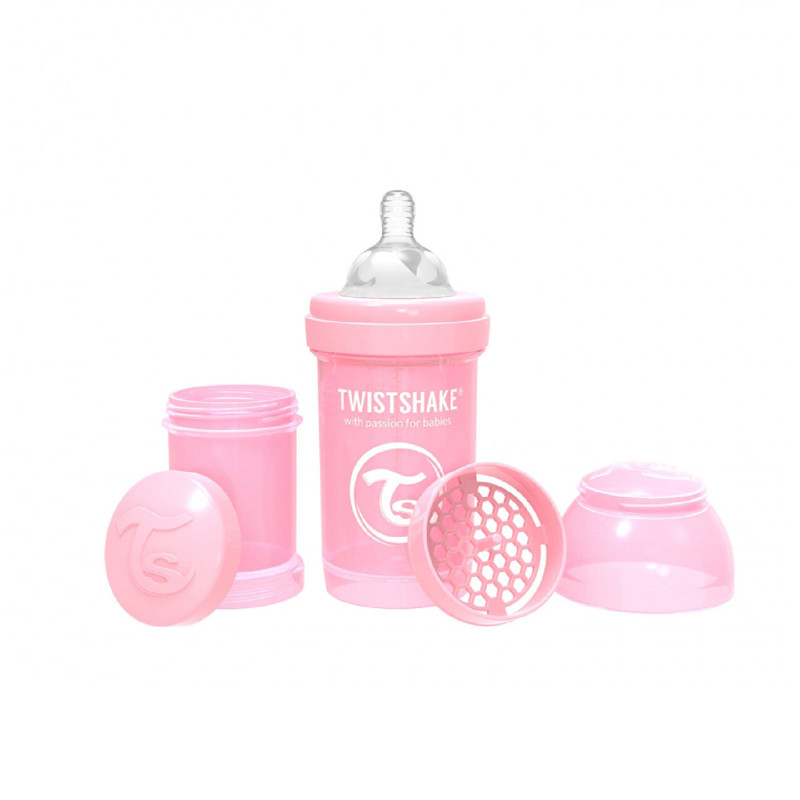 Twistshake Twistshake Anti-Colic 180ml Pastel Pink | 78249 - Home & Kitchen - Lebanon