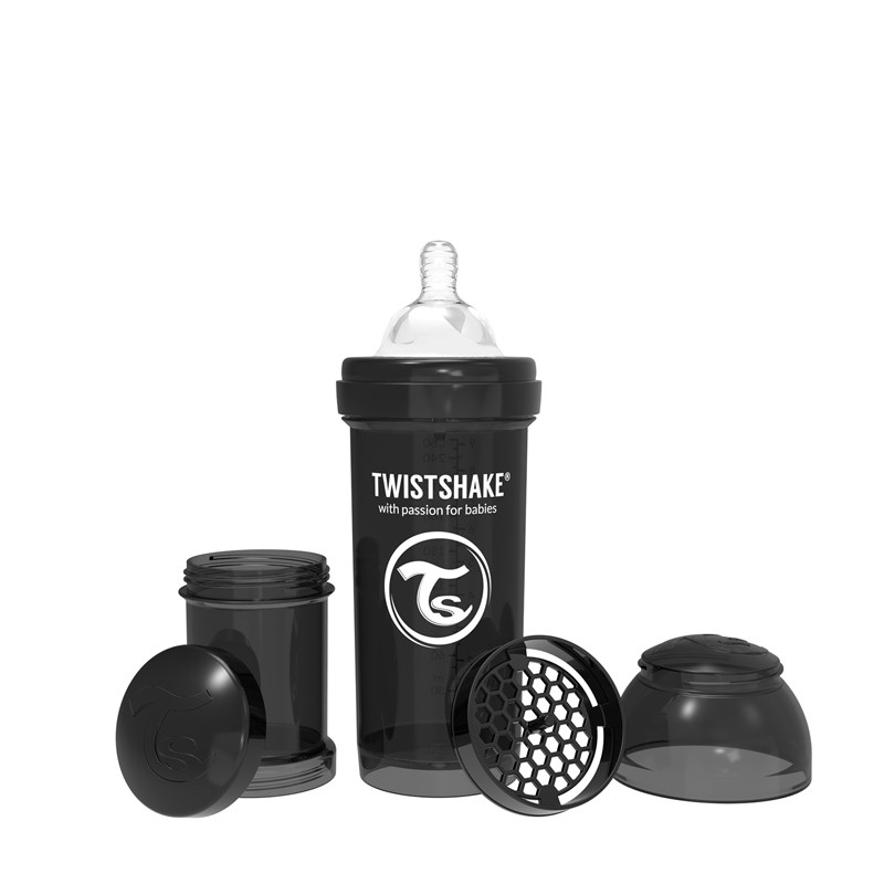 Twistshake Twistshake Anti-Colic 260ml Black | 78043 - Home & Kitchen - Lebanon