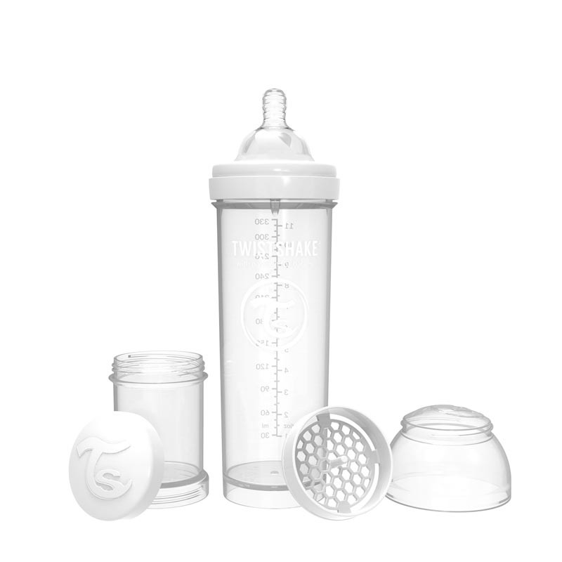 Twistshake Twistshake Anti-Colic 330ml White | 78018 - Home & Kitchen - Lebanon