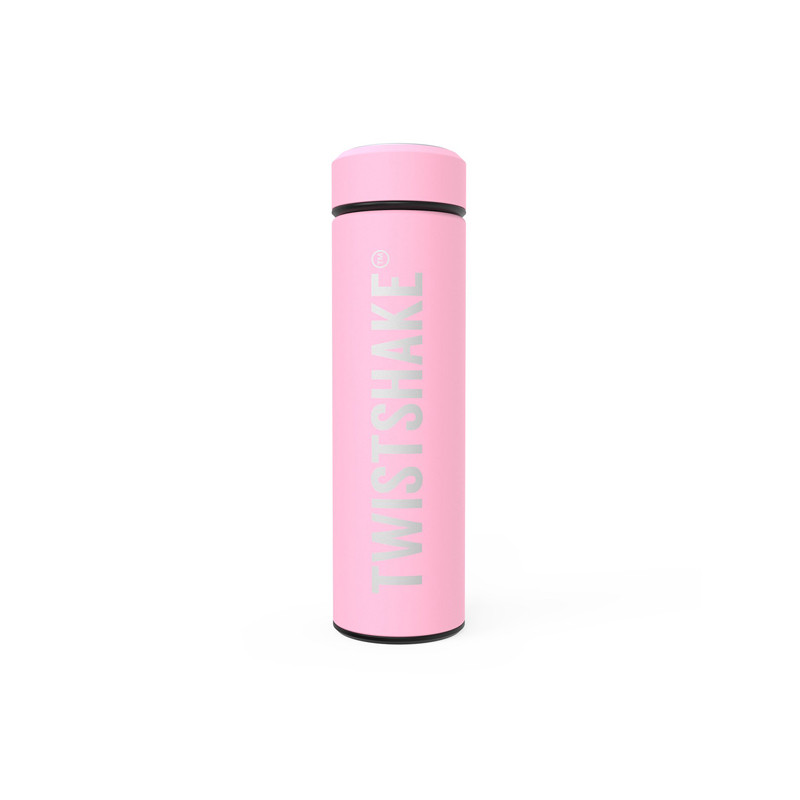 Twistshake Twistshake Hot or Cold Bottle 420ml Pastel Pink | 78297 - Home & Kitchen - Lebanon